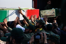 آیین استقبال از پیکرهای مطهر شهدای گمنام - مشهد
