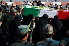 آیین استقبال از پیکرهای مطهر شهدای گمنام - مشهد
