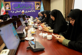 نشست خبری رئیس کل دادگستری استان یزد