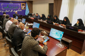 نشست خبری رئیس کل دادگستری استان یزد