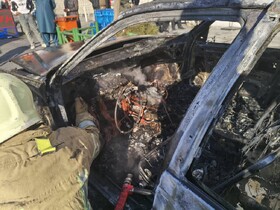 آتش‌سوزی پرشیا در میدان آزادی؛ حادثه بدون مصدوم