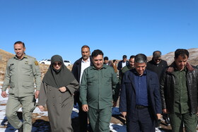 بازدید شینا انصاری معاون رئیس‌جمهور و رئیس سازمان حفاظت محیط زیست کشور از تالاب نئور