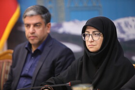 سخنرانی شینا انصاری معاون رئیس‌جمهور و رئیس سازمان حفاظت محیط زیست کشور  در جلسه شورای اداری استان اردبیل