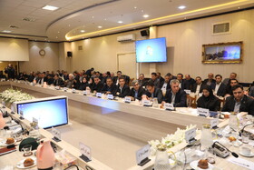 حضور شینا انصاری معاون رئیس‌جمهور و رئیس سازمان حفاظت محیط زیست کشور در جلسه شورای اداری استان اردبیل