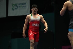 ضربه فنی شدن عبدی مقابل قهرمان جهان در فینال