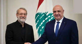 فایل کامل تصویری دیدار علی لاریجانی با رییس‌جمهور لبنان را منتشر کنید