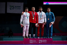 بازی‌های کشورهای اسلامی ۲۰۲۵ ریاض - رقابت‌های کشتی فرنگی مردان