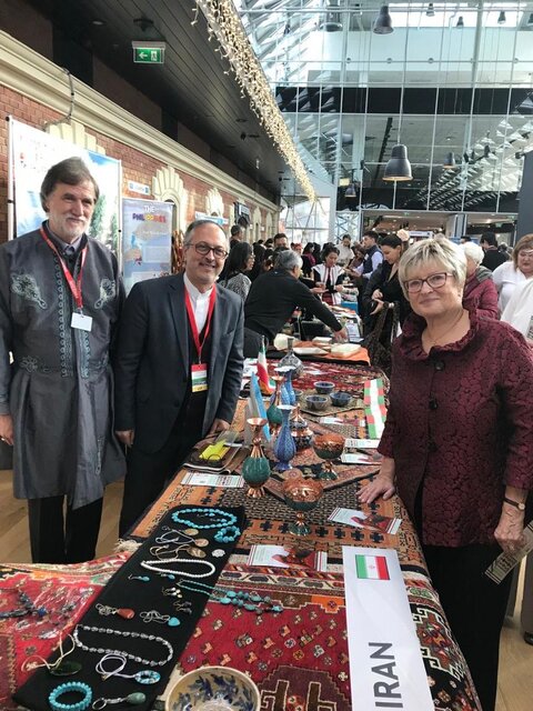 حضور فعال ایران در چهاردهمین بازارچه خیریه انجمن همسران دیپلماتیک مجارستان