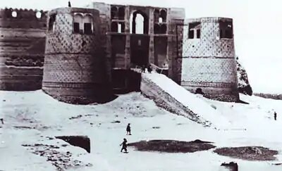 عکس تزئینی است رئیس میراث فرهنگی شهرستان: کار ساخت قلعه تاریخی نهاوند بعد از انجام کاوشهای باستانشناسی انجام میشود