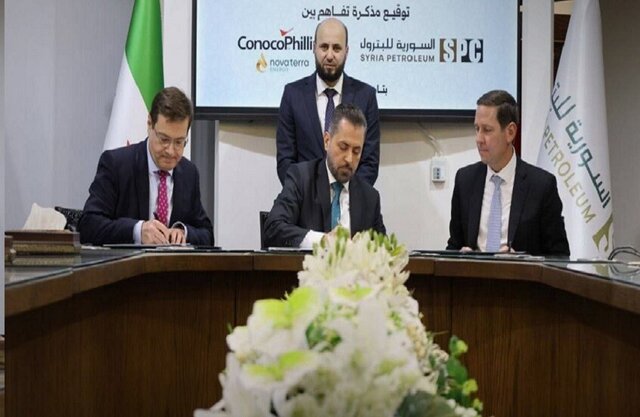 آمریکا با دولت موقت سوریه تفاهم‌نامه گازی امضا کرد