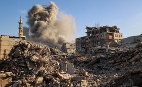 وقوع انفجارهای مجدد در شهر خان‌یونس/ ۱۴ نفر به شهادت رسیدند