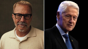 کوین کاستنر «بیل کلینتون» می‌شود