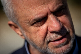  سعید اوحدی، رئيس بنیاد شهید در حاشیه جلسه هیات دولت - ۲۸ آبان