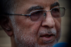  اسکندر مؤمنی، وزیر کشور در حاشیه جلسه هیات دولت - ۲۸ آبان