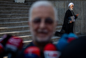 مجید انصاری، معاون حقوقی رئیس جمهور در حاشیه جلسه هیات دولت - ۲۸ آبان