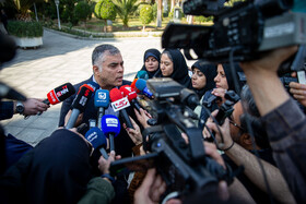  محسن پاک‌نژاد، وزیر نفت در حاشیه جلسه هیات دولت - ۲۸ آبان