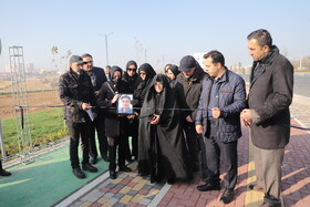 افتتاح و کلنگ زنی میدان تیر در تور رسانه ای شهرداری منطقه ۳ تبریز