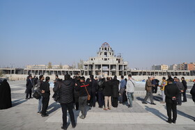 بازدید اصحاب رسانه از پروژه‌ پارک باغشمال شهرداری منطقه ۳ تبریز