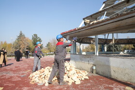 بازدید اصحاب رسانه از پارک کوثر تبریز