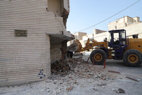 مسیر گشایی خیابان ملت در تور رسانه ای شهرداری منطقه ۳ تبریز