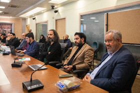 علی انتظاری و حسین میرزایی در نشست «مقاومت به مثابه امر اجتماعی»