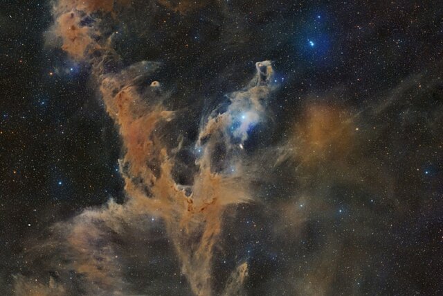 عکس روز ناسا از آفتاب‌پرست کیهانی