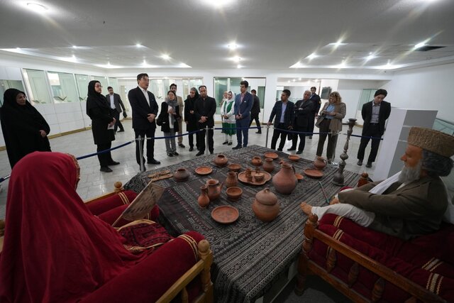 بازدید سفیر کره‌ جنوبی و نمایندگان سازمان یونیسف از موزه منطقه‌ای جنوب‌ شرق