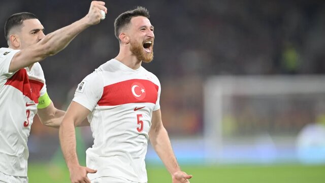 مدافع ترکیه: ما را در جام جهانی خواهید دید