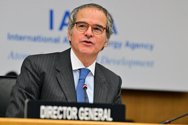 گروسی: آژانس اطلاعات برنامه هسته‌ای ایران را به کسی نمی‌دهد!