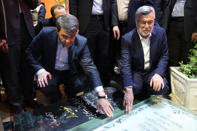 وزیر بهداشت وارد کرمان شد/ ادای احترام به شهدا، نخستین برنامه سفر دو روزه ظفرقندی