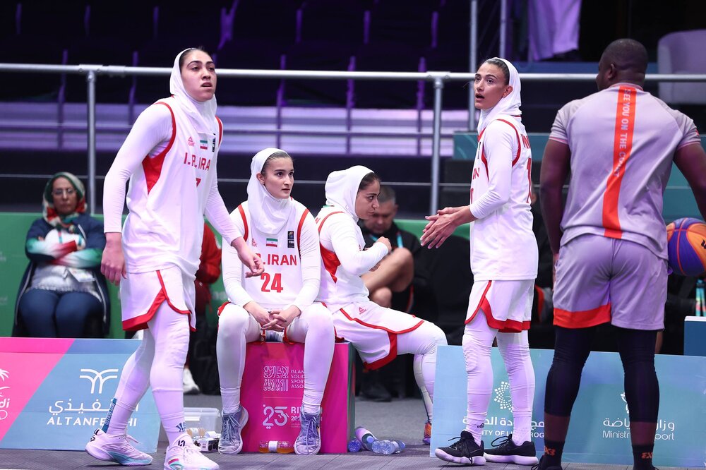 دختران بسکتبال ایران در بازی‌های اسلامی چهارم شدند