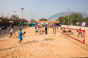 رقابت‌های بین‌المللی تنیس ساحلی در کیش با حضور برترین‌های این رشته