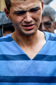 بازسازی صحنه جرم زورگیری موبایل از دو نوجوان - مشهد