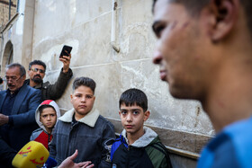 بازسازی صحنه جرم زورگیری موبایل از دو نوجوان - مشهد