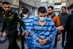 بازسازی صحنه جرم زورگیری موبایل از دو نوجوان - مشهد