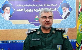 پیکر ۶ شهید گمنام دوران دفاع مقدس در یاسوج تشییع می‌شود