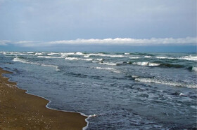 خزر آب می‌رود