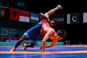 بازی‌های کشورهای اسلامی ۲۰۲۵ ریاض - رقابت‌های کشتی آزاد مردان