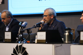 سید علی مدنی زاده، وزیر امور اقتصادی و دارایی در نشست شورای گفتگوی دولت و بخش خصوصی استان آذربایجان شرقی