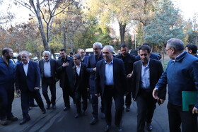 بازدید سید علی مدنی زاده، وزیر امور اقتصاد از مجتمع ماشین‌سازی تبریز