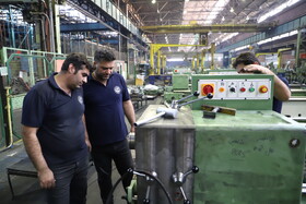 بازدید وزیر امور اقتصاد از مجتمع ماشین‌سازی تبریز