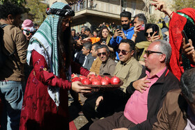 جشن انار پاوه در روستای ساتیاری