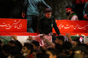 آیین استقبال از پیکرهای مطهر شهدای گمنام - کاشان