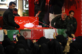 آیین استقبال از پیکرهای مطهر شهدای گمنام - کاشان