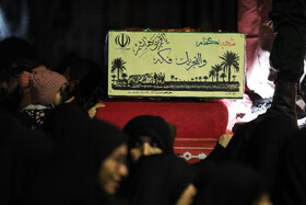 آیین استقبال از پیکرهای مطهر شهدای گمنام - کاشان