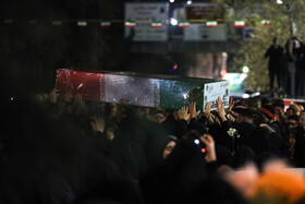 آیین استقبال از پیکرهای مطهر شهدای گمنام - کاشان