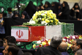 آیین استقبال از پیکرهای مطهر شهدای گمنام - کاشان