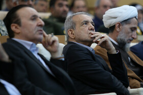 مسعود پزشکیان رئیس‌جمهور در سفر به قزوین