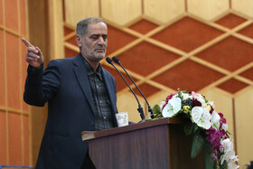 روح‌الله عباسپور، نماینده مجلس، در سفر رئیس‌جمهور به قزوین