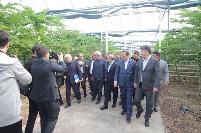 افتتاح کریدور شهدای اقتدار منطقه آزاد ارس با حضور وزیر اقتصاد و امور دارایی